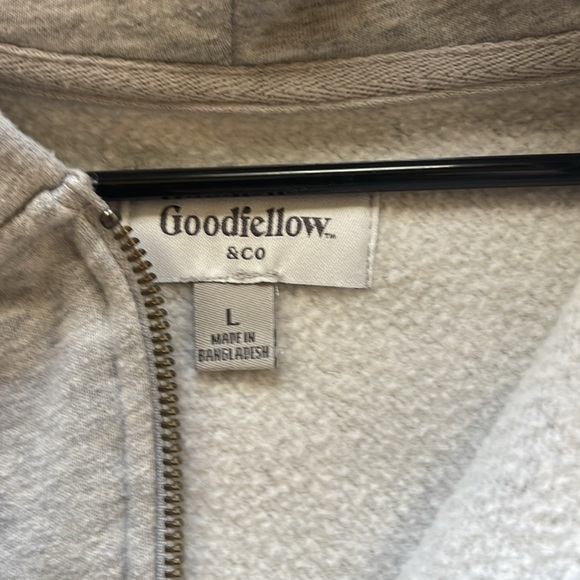 Goodfellow & Co full zip plush fleece hoodie - L - Picture 2 of 4
